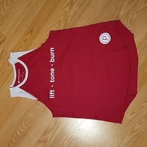 Pure Barre Tank Red Medium